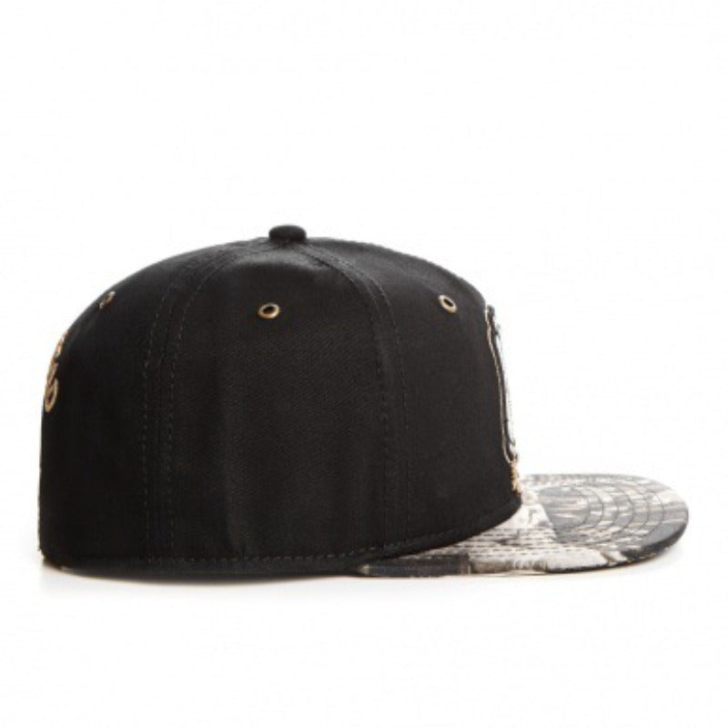 Trendy flat brimmed snapback hats adjustable