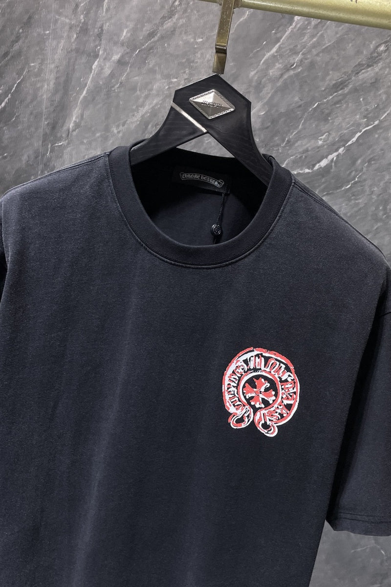 Chrome heart T shirts High-quality 100% cotton streetwear
