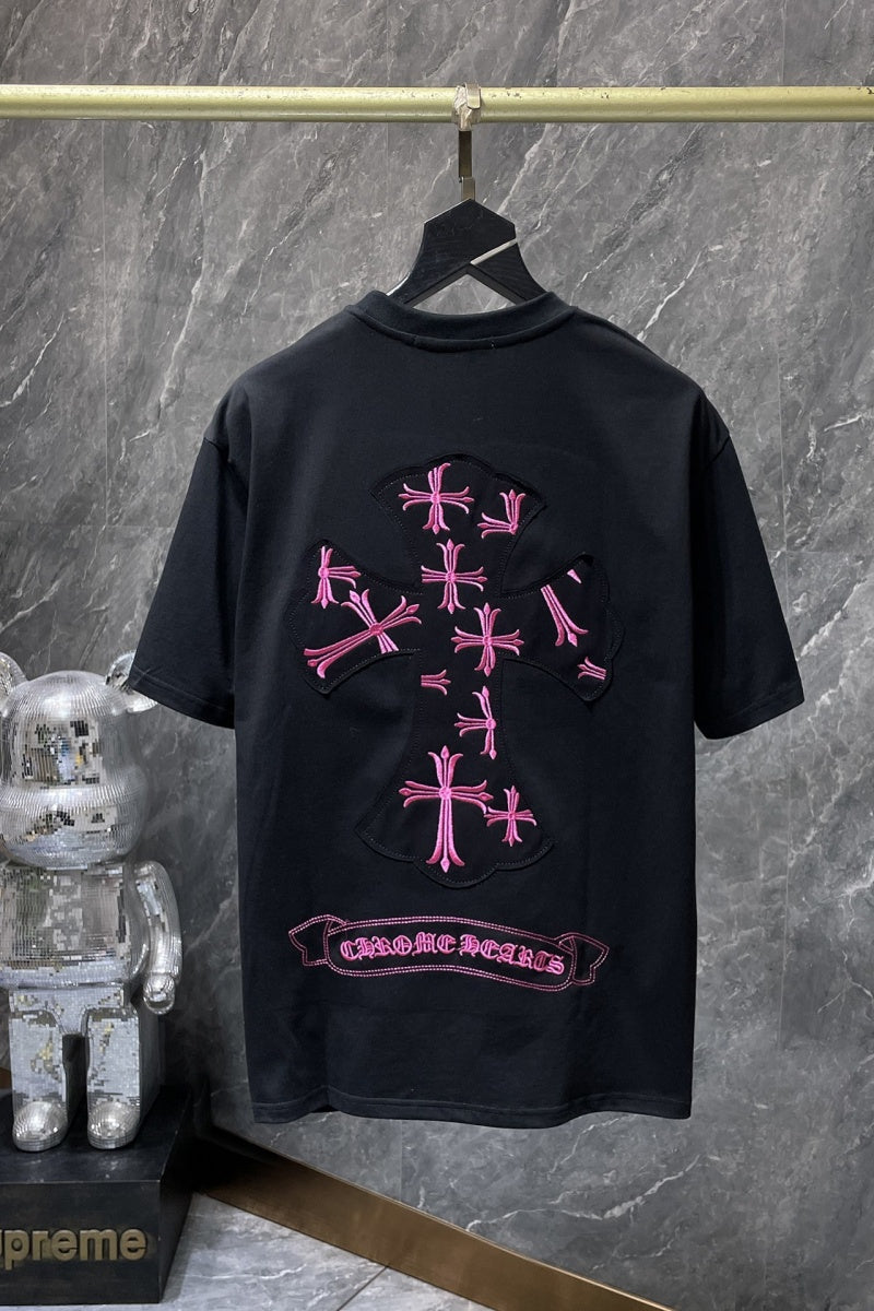 Chrome heart T shirts High-quality 100% cotton streetwear