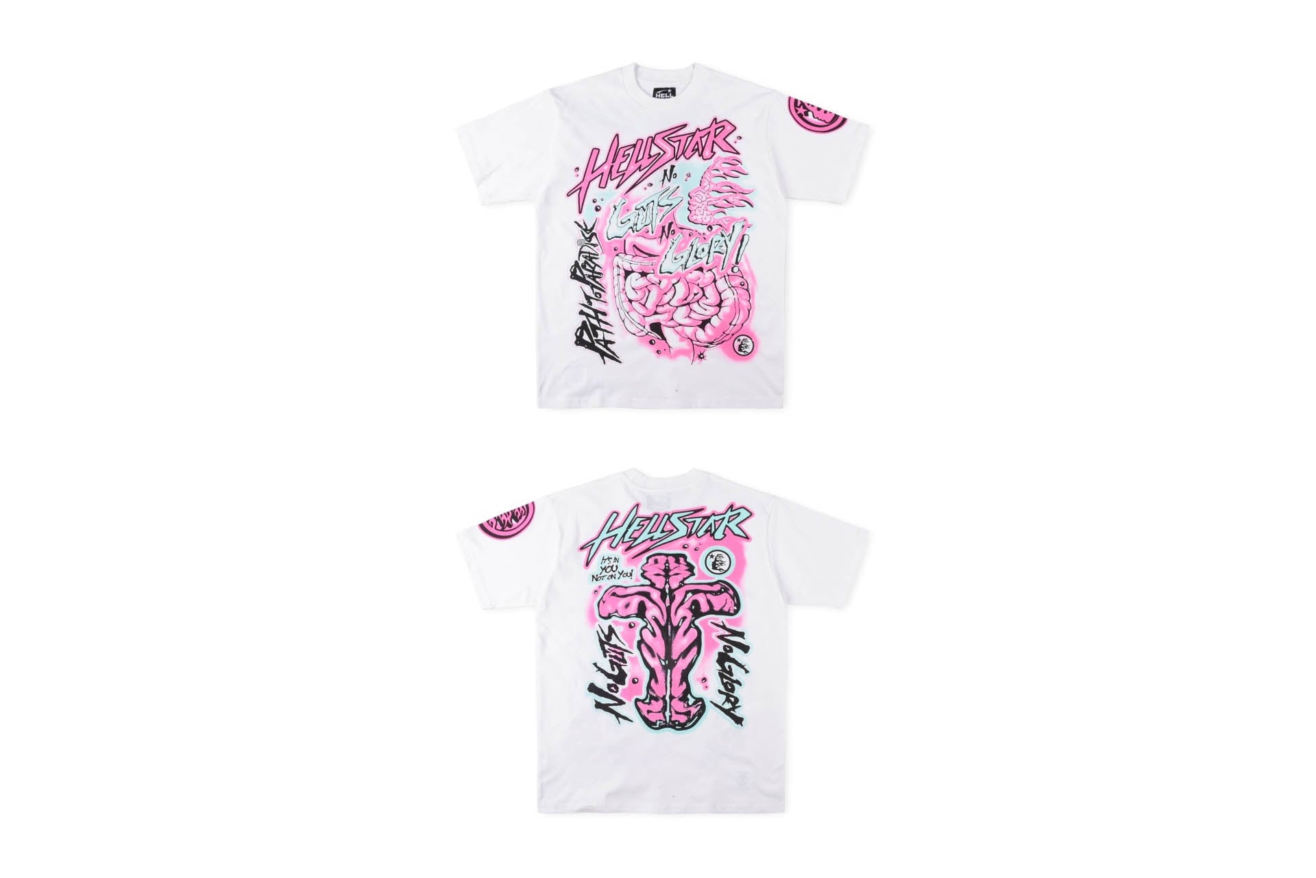 HS T Shirt Pure Cotton Unisex Hip Hop T-shirt