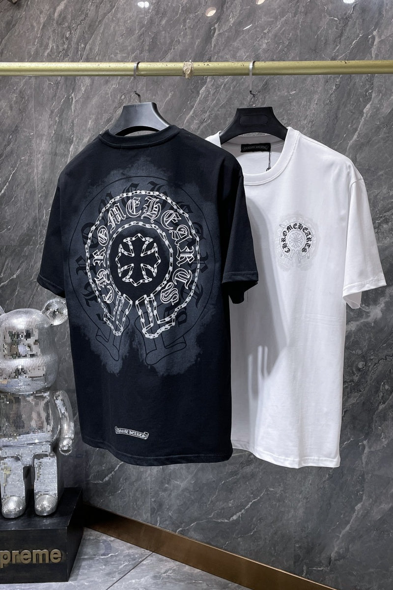 Chrome heart T shirts High-quality 100% cotton streetwear
