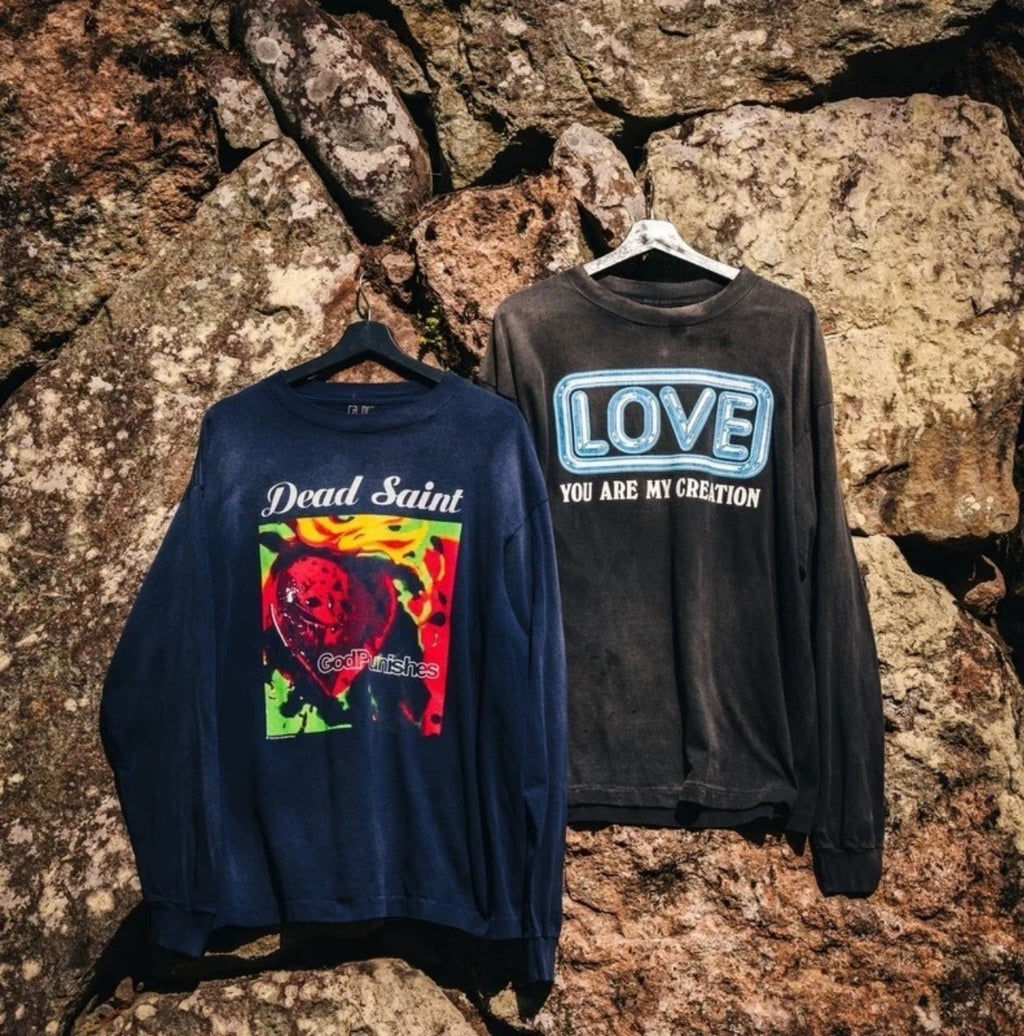 Saint Michael long sleeve shirts
