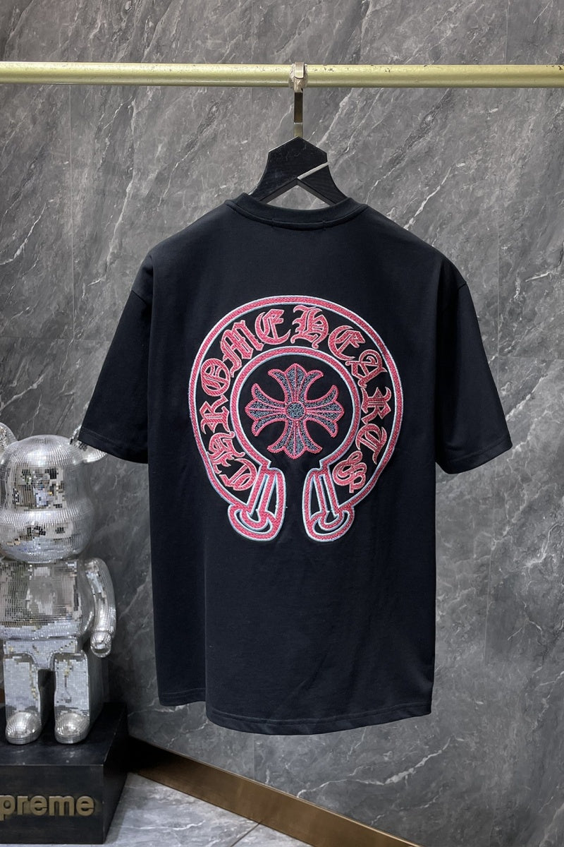 Chrome heart T shirts High-quality 100% cotton streetwear