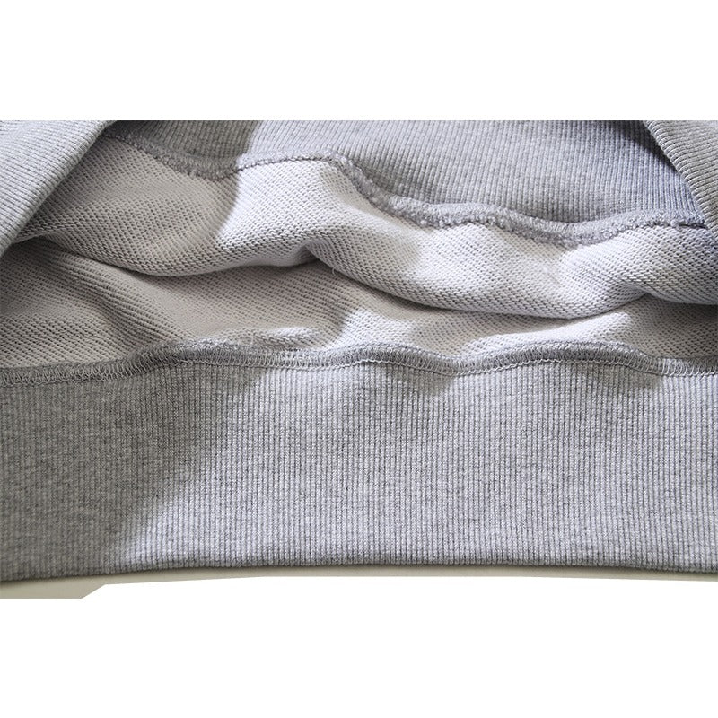 OW hoodie ECG Pattern Arrow Sleeve Hood