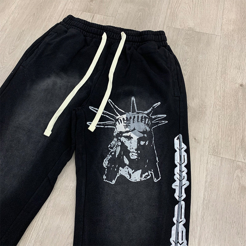 Lost intricacy Sweatpants rhinestones