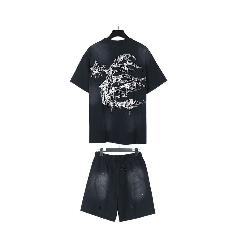 HS T-Shirt And Shorts Two-Piece Set