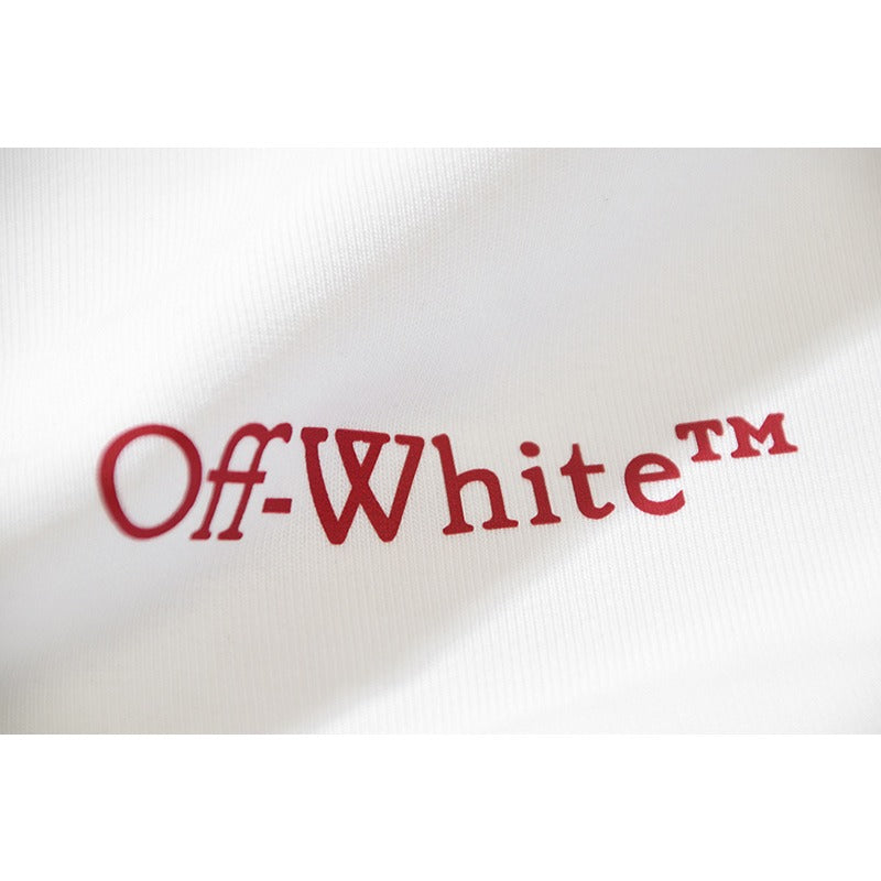 OW hoodieVR Power Anchor Pattern Arrow Print Hood