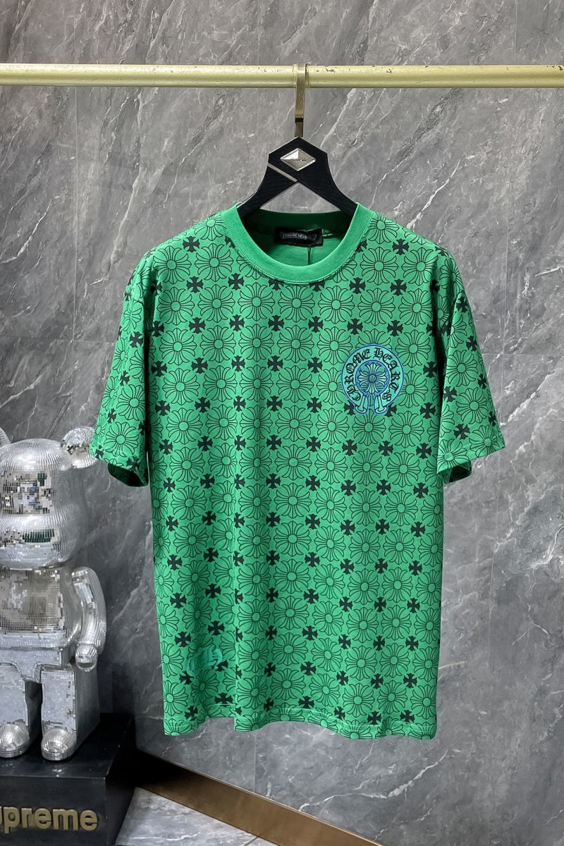 Chrome heart T shirts High-quality 100% cotton streetwear