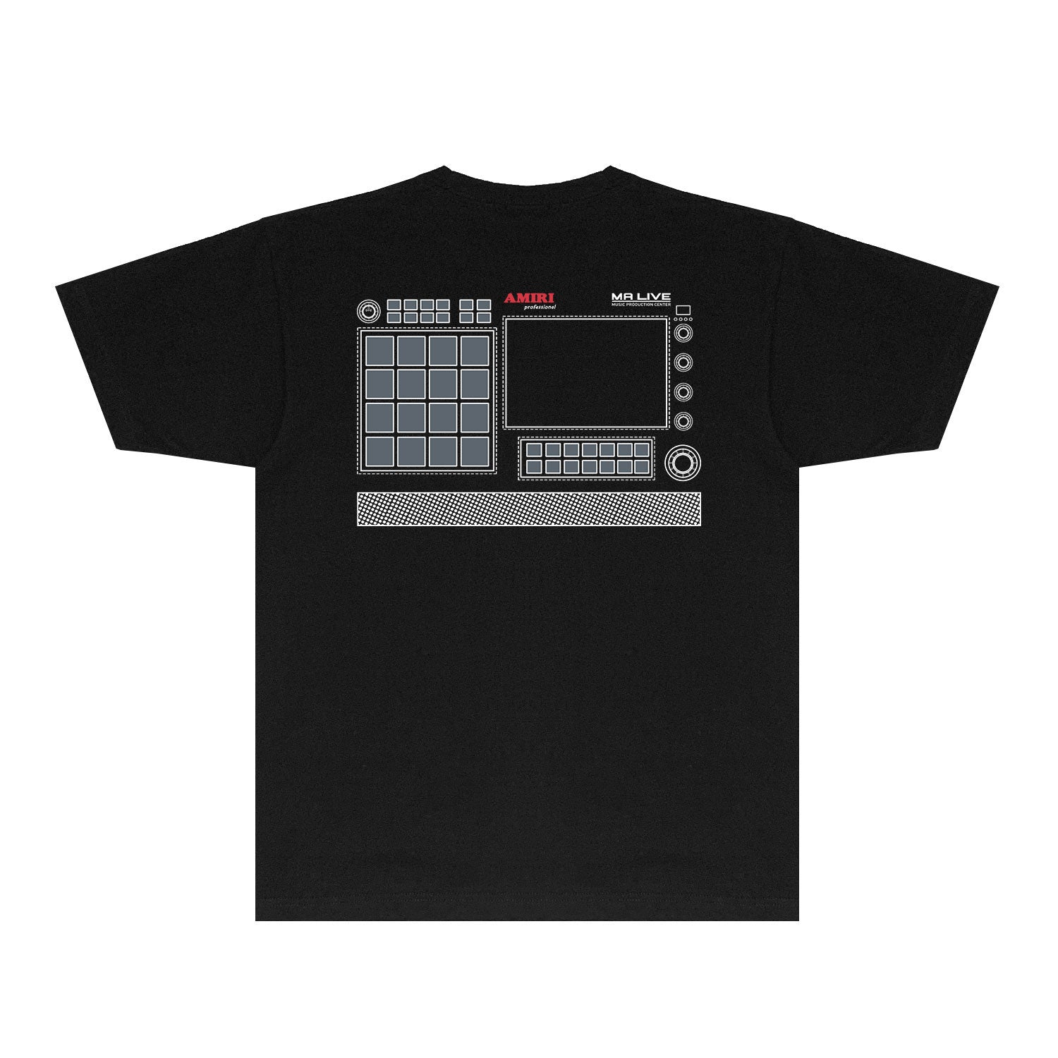 Amiri T Shirts Printed Trendy Pure Cotton