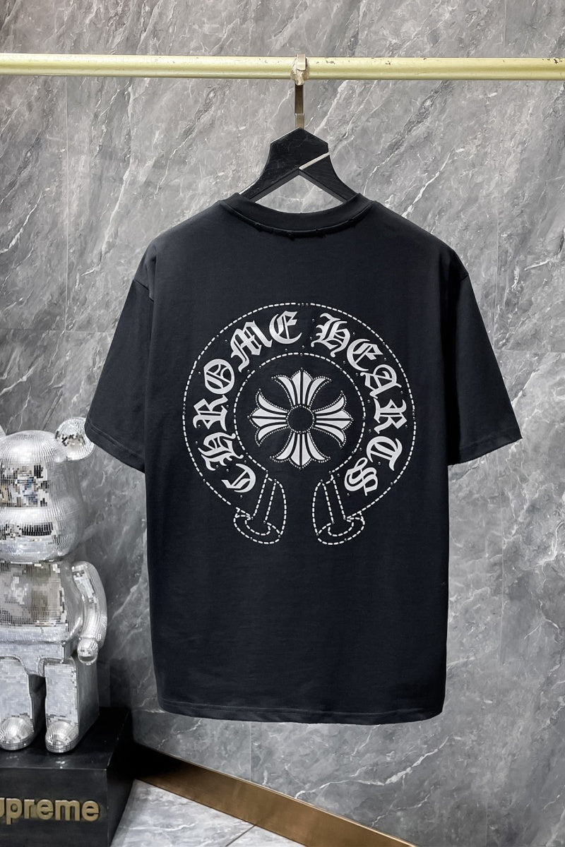Chrome heart T shirts High-quality 100% cotton streetwear