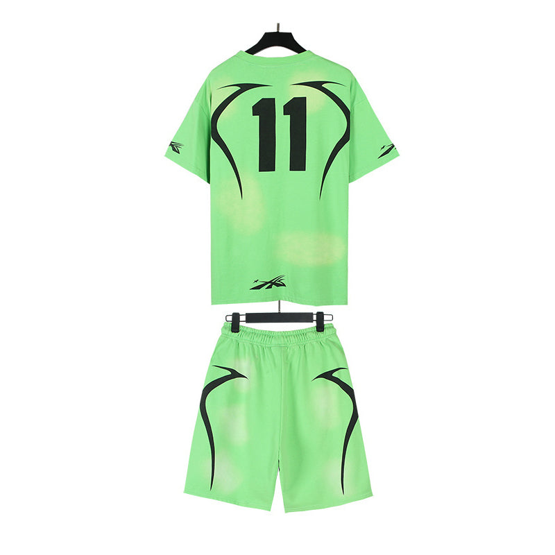 HS T-Shirt And Shorts Two-Piece Set