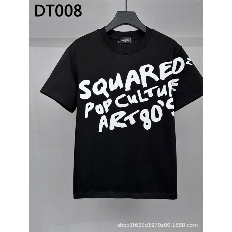 DSQ2 T Shirts Tide Letter Print
