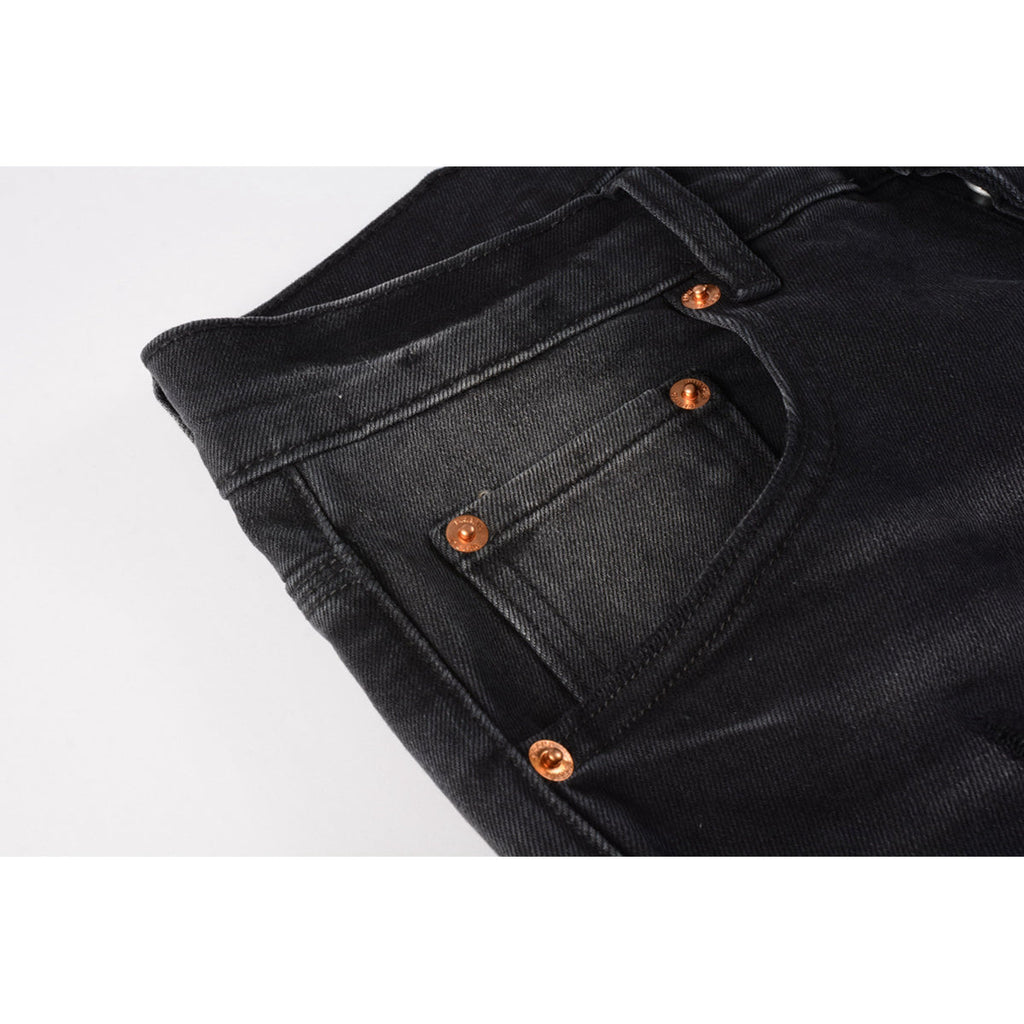 Mens trendy purple jeans, 100% cotton Pure Cotton High Street Trend