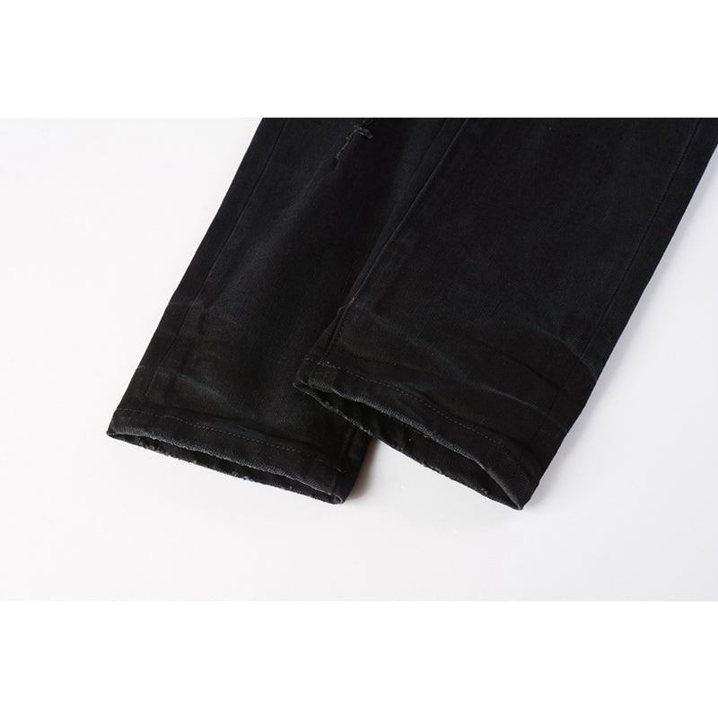 Mens trendy purple jeans, 100% cotton Pure Cotton High Street Trend