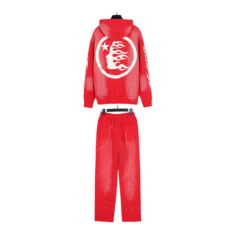 HS Hoodie And Pants Two-Piece Set