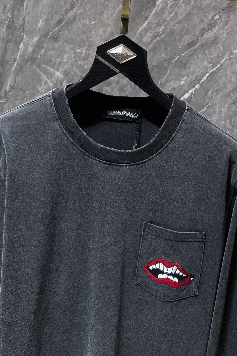 Chrome heart Long Sleeve Shirts High-quality 100% cotton streetwear