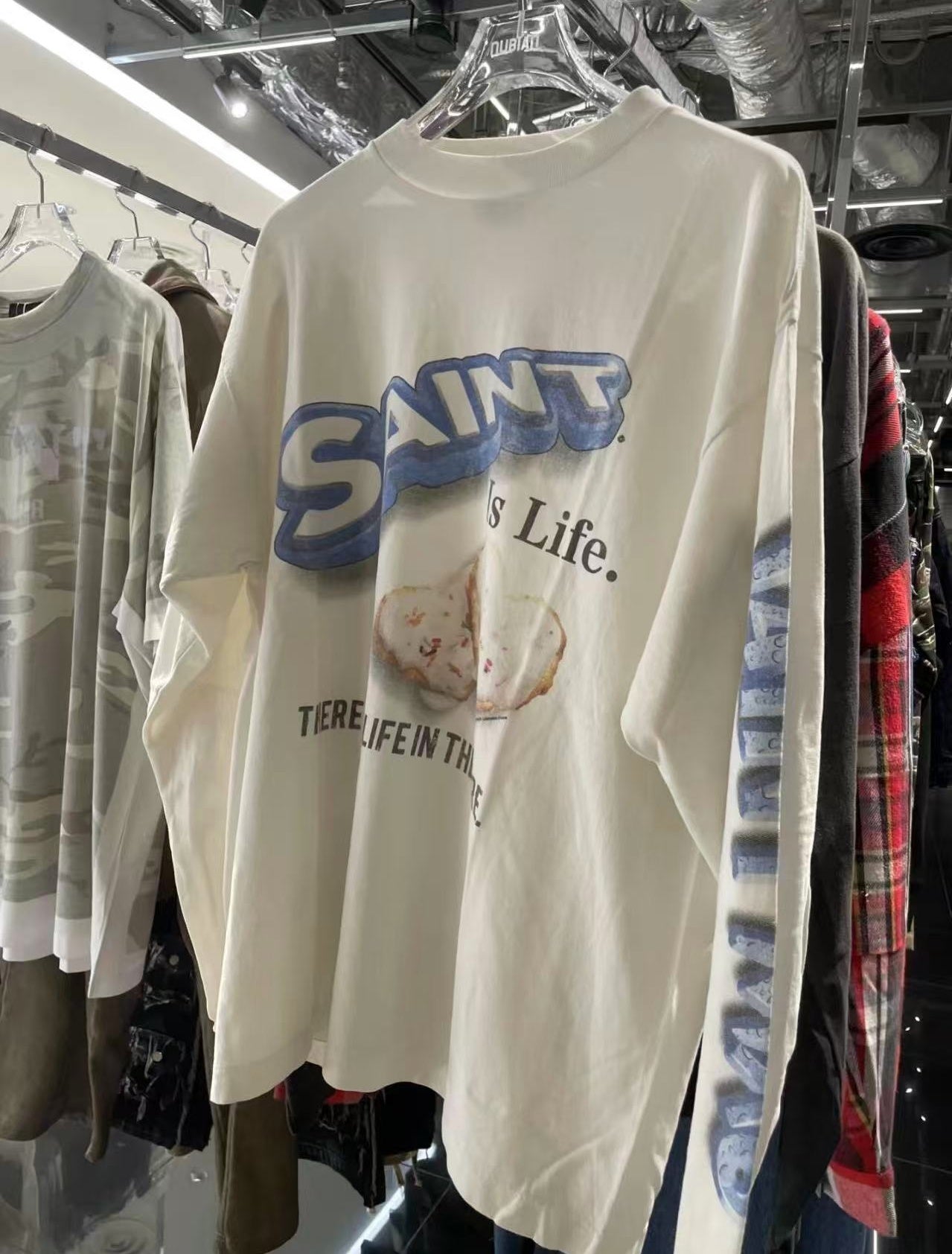 Saint Michael long sleeve shirts