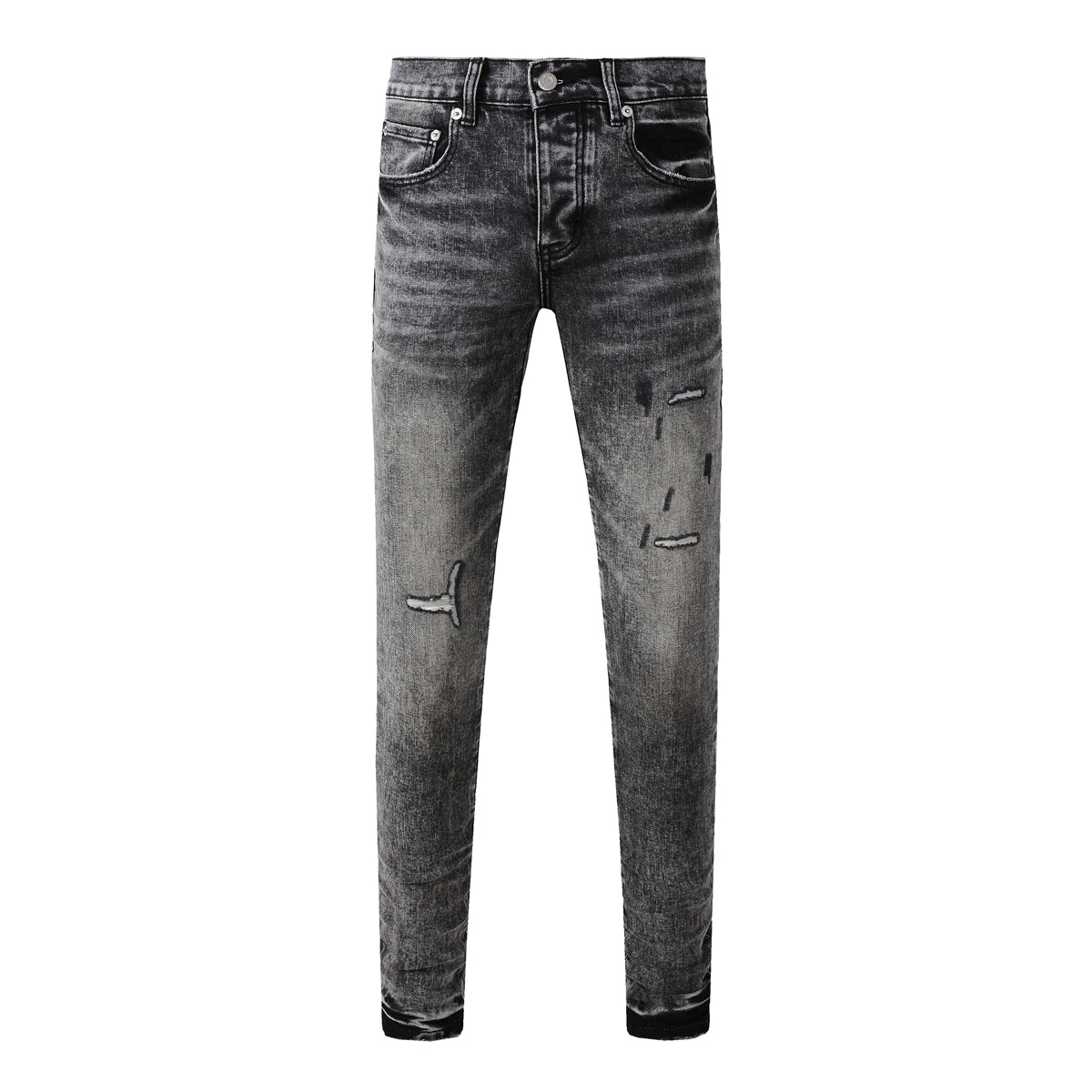 Mens trendy purple jeans, 100% cotton Pure Cotton High Street Trend