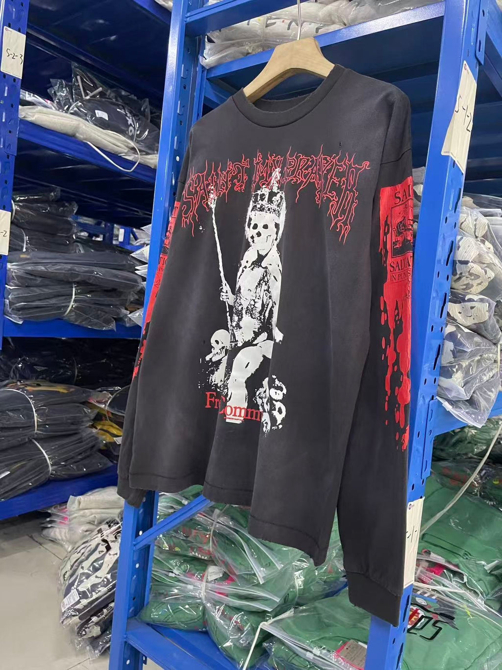 Saint Michael long sleeve shirts