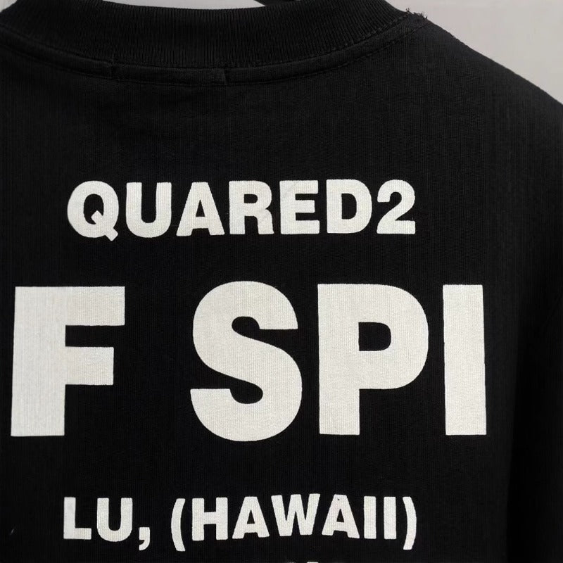 DSQ2 T Shirts Crew Neck Top