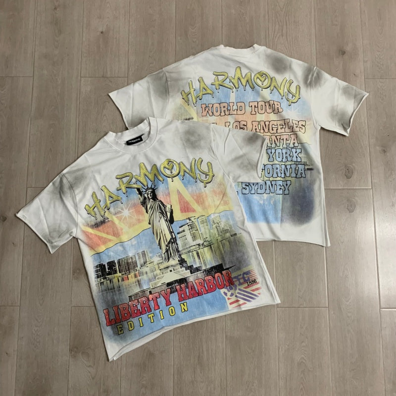 HARMONY T Shirts Street Trend Hot Diamonds