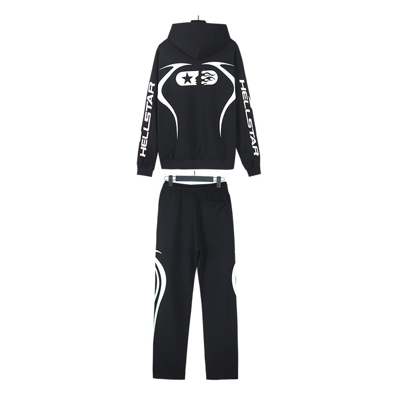 HS Hoodie And Pants Two-Piece Set