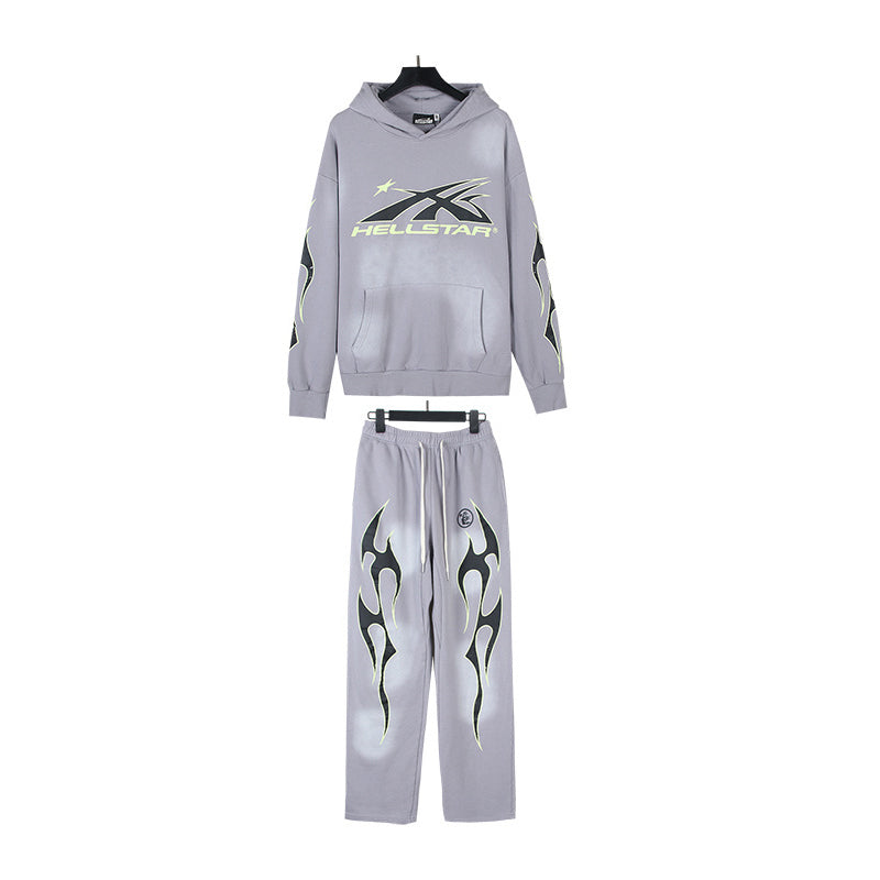 HS Hoodie And Pants Two-Piece Set