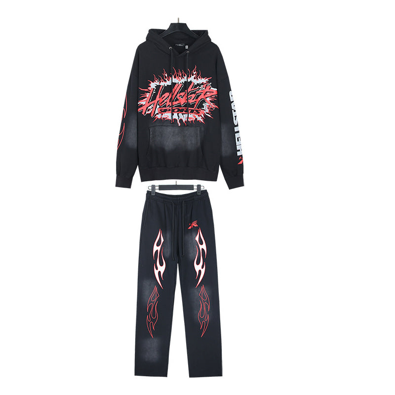 HS Hoodie And Pants Two-Piece Set