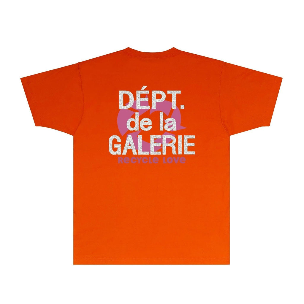 Gallery Dept T Shirt Retro Printed Loose Short-Sleeved Shirt (part2)
