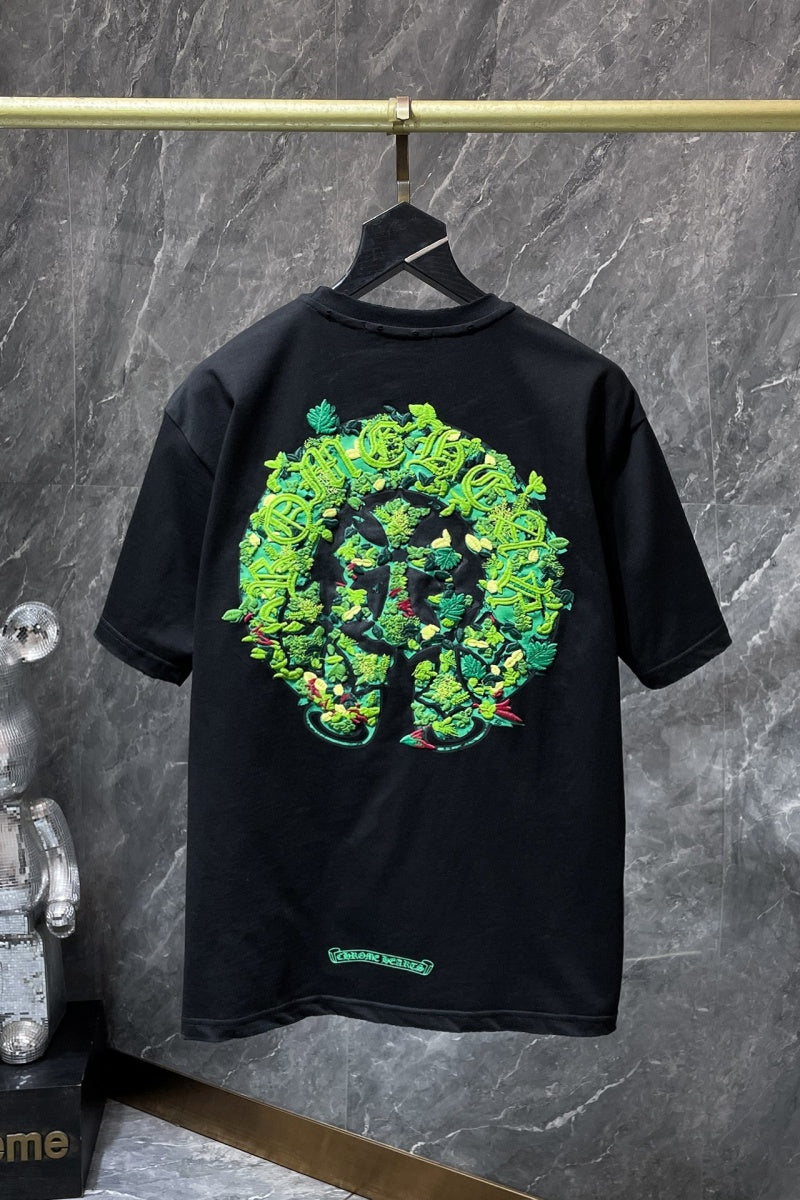 Chrome heart T shirts High-quality 100% cotton streetwear