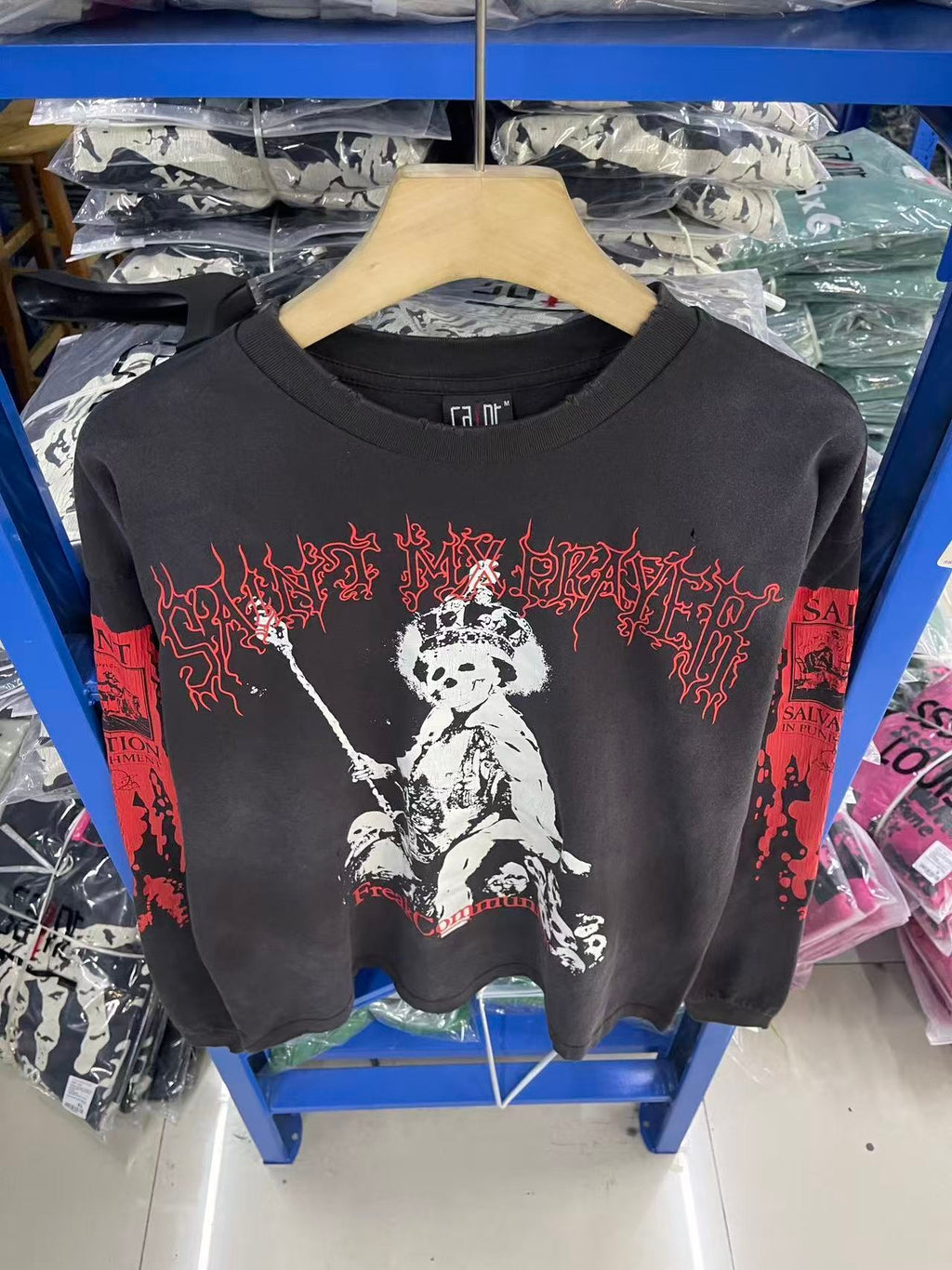 Saint Michael long sleeve shirts