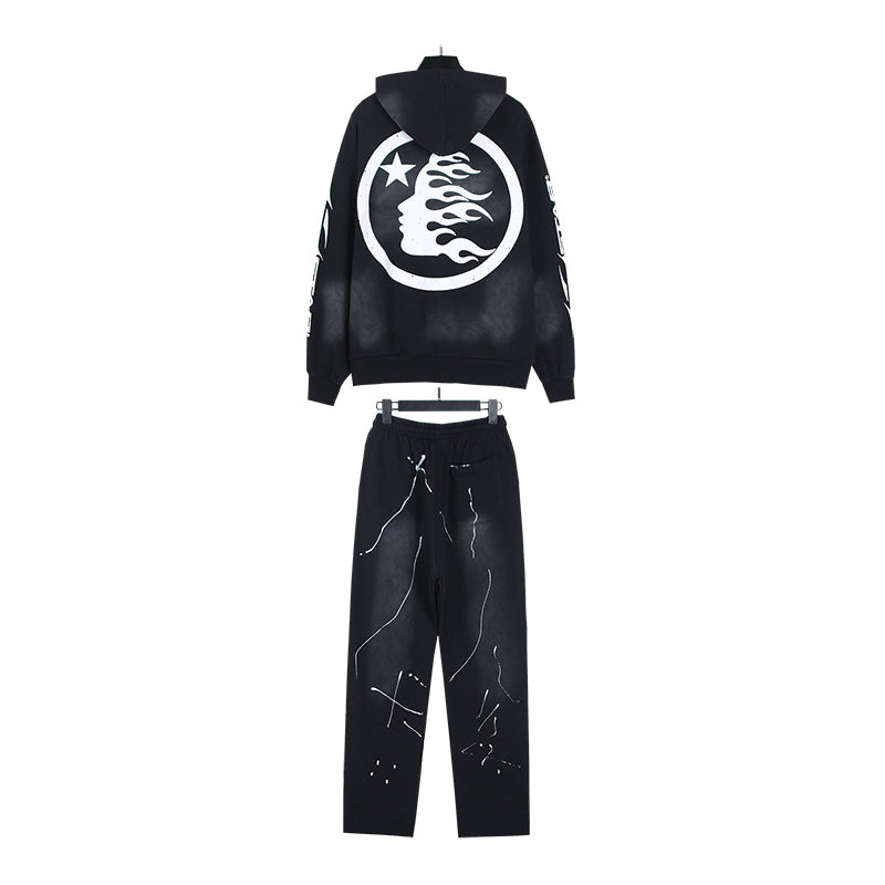 HS Hoodie And Pants Two-Piece Set