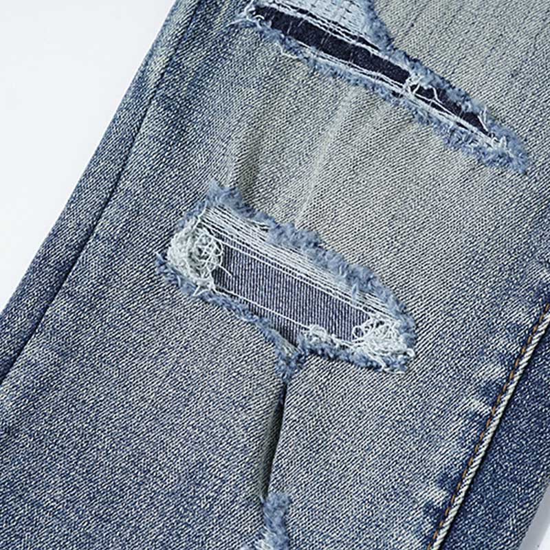 Mens trendy purple jeans, 100% cotton Jeans #PU119