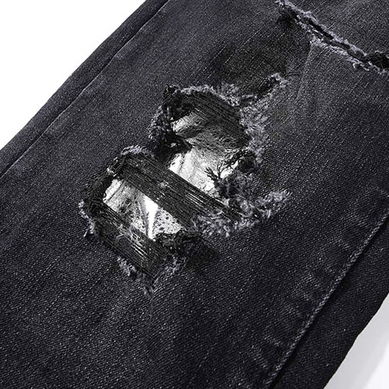 Mens trendy purple jeans, 100% cotton Jeans #PU136