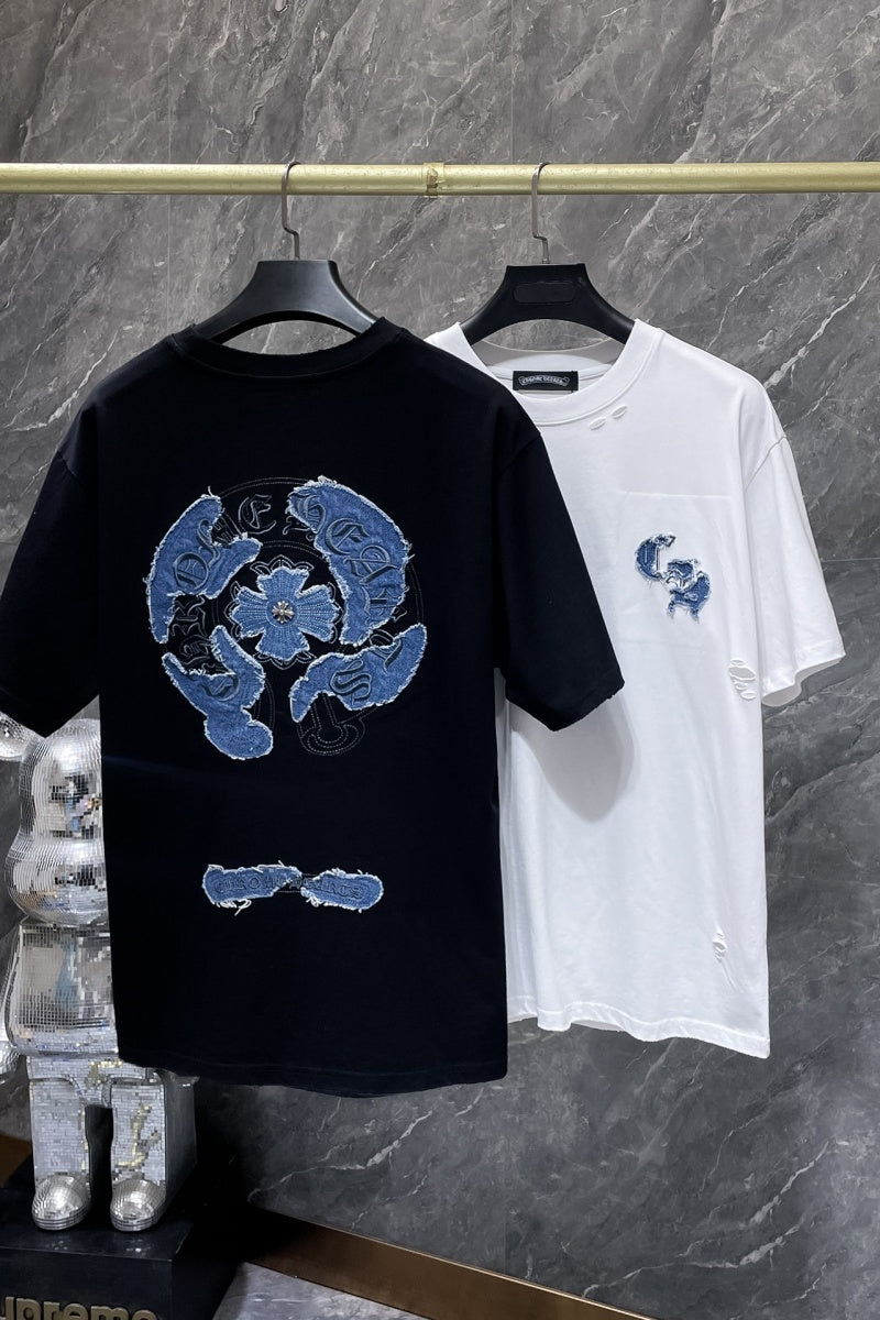 Chrome heart T shirts High-quality 100% cotton streetwear