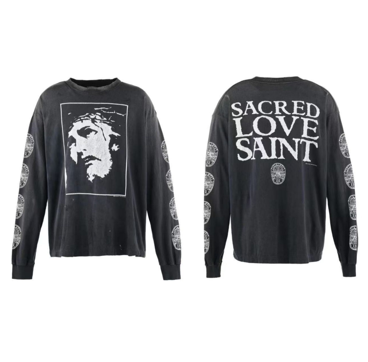 Saint Michael long sleeve shirts