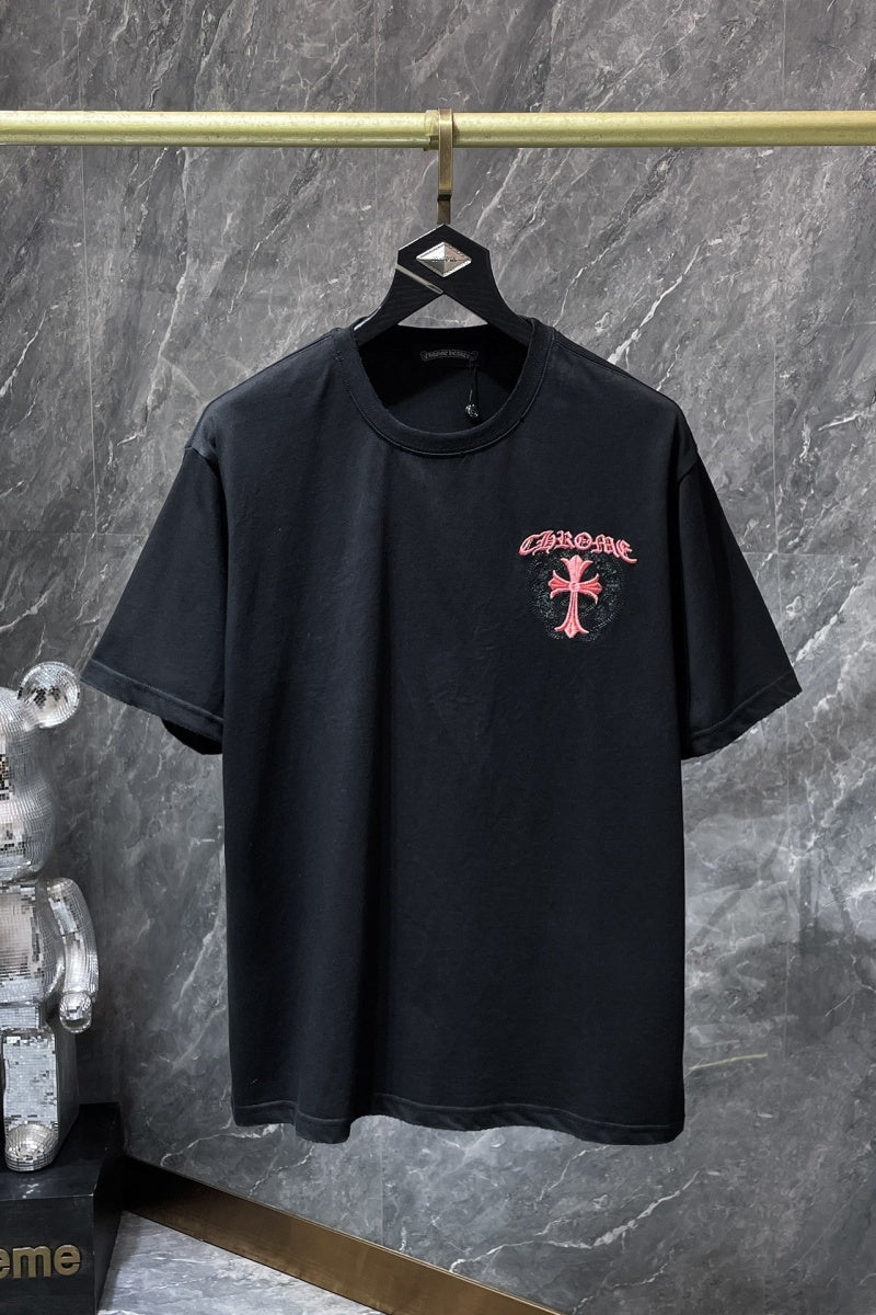 Chrome heart T shirts High-quality 100% cotton streetwear