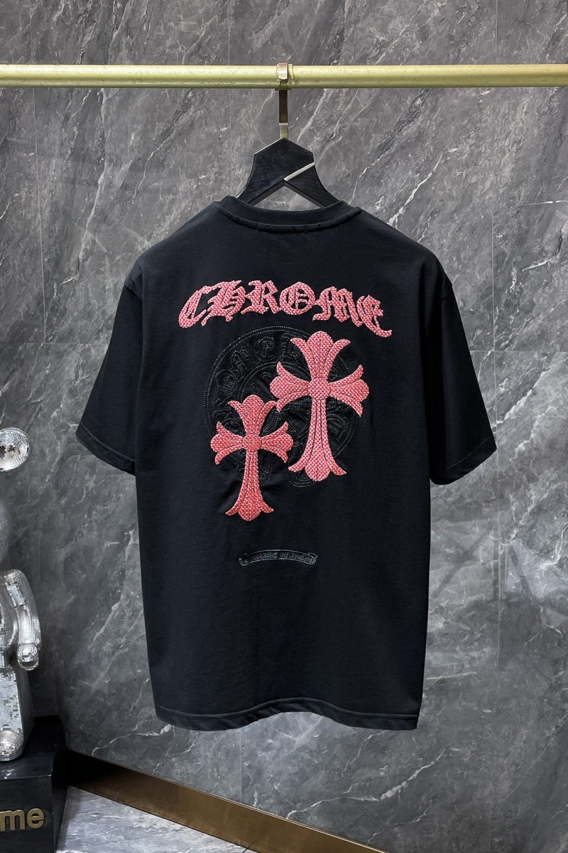 Chrome heart T shirts High-quality 100% cotton streetwear