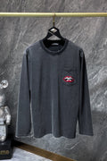Chrome heart Long Sleeve Shirts High-quality 100% cotton streetwear