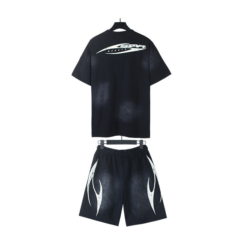 HS T-Shirt And Shorts Two-Piece Set