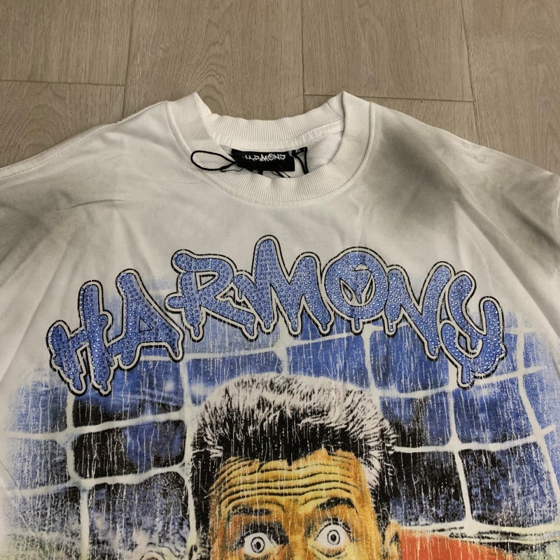 HARMONY T Shirts Street Trend Hot Diamonds