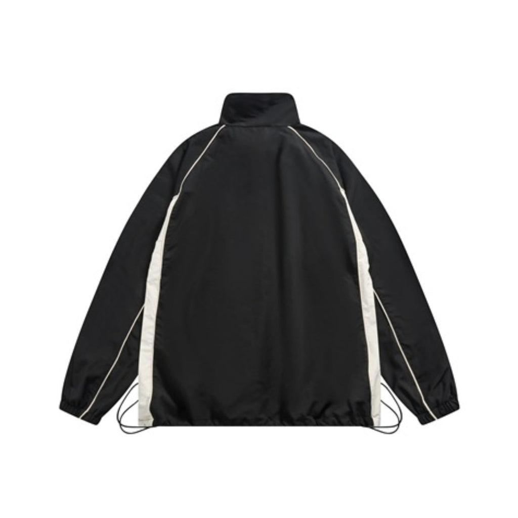 Unisex Jacket Casual Retro Sports Jacket Spring and Autumn Loose Lapel Jacket