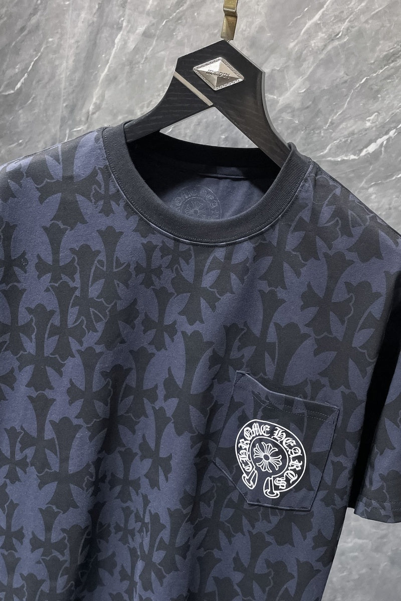 Chrome heart T shirts High-quality 100% cotton streetwear