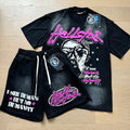 HS T-Shirt And Shorts Two-Piece Set