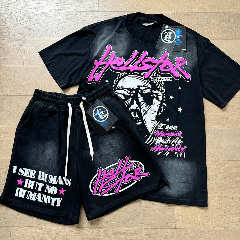 HS T-Shirt And Shorts Two-Piece Set