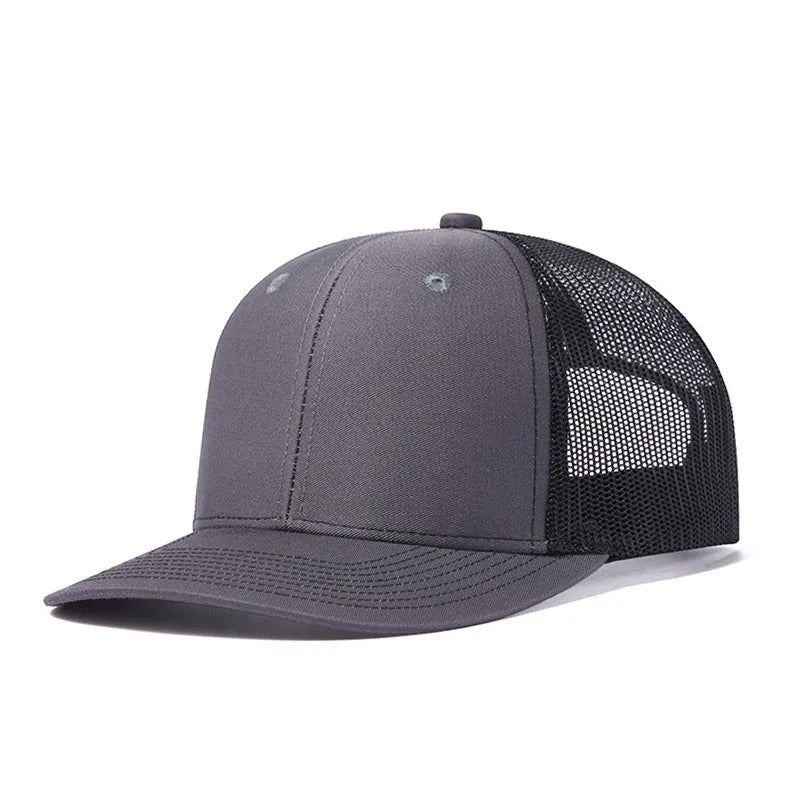 Trendy flat brimmed snapback hats breathable