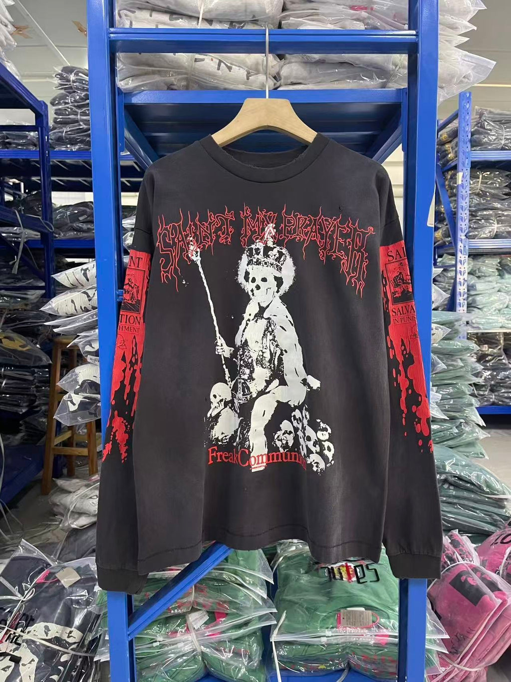 Saint Michael long sleeve shirts