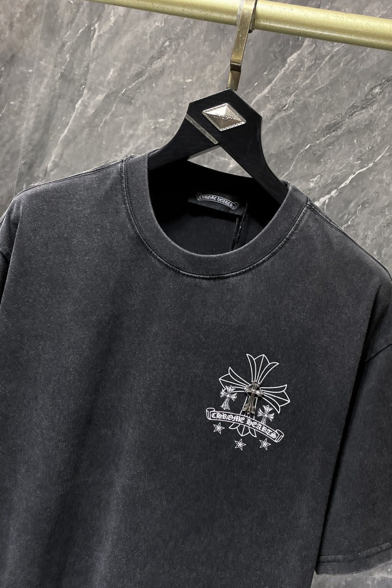 Chrome heart T shirts High-quality 100% cotton streetwear