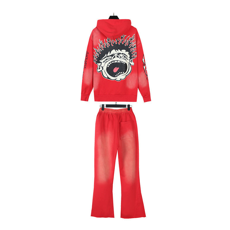 HS Hoodie And Pants Two-Piece Set
