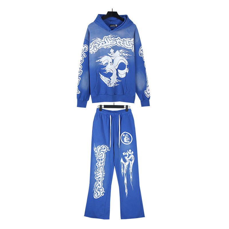 HS Hoodie And Pants Two-Piece Set